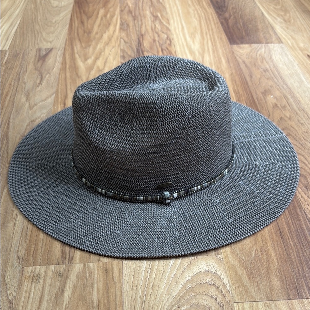 C.C Charcoal Gray Fedora Hat